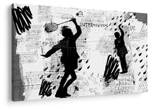 Obraz - Street art - rozruch (90x60 cm)