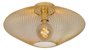 LUCIDE 21123/45/02 MESH Prisadené stropné svietidlo E27 1x40W matná zlatá/mosadz