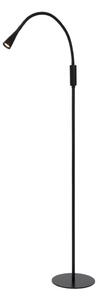 LUCIDE 18756/03/30 ZOZY Stojaca lampa na čítanie LED 3W čierna