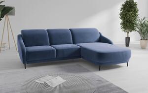 ROHOVÁ SEDAČKA, textil, modrá Sit & More - Sedačky, Online Only