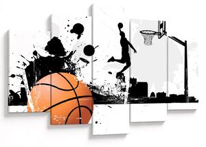 Obraz - Hráč basketbalu (150x105 cm)