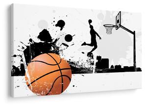 Obraz - Hráč basketbalu (90x60 cm)
