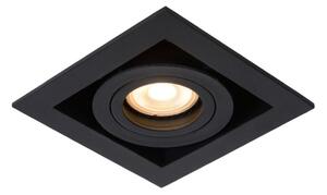 LUCIDE 09926/01/30 CHIMNEY Zápustné bodové svietidlo GU10 1x50W čierna
