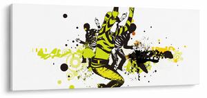 Obraz - Street dance (120x50 cm)