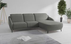 ROHOVÁ SEDAČKA, textil, bahenná hnedá Sit & More - Sedačky, Online Only