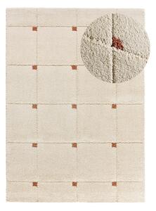 Koberec v tehlovej a krémovej farbe 80x150 cm Brenda – Universal