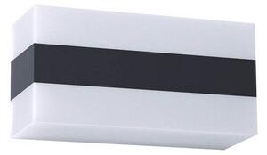 REDO 90326 KODIAK exteriérové nástenné svietidlo SMD LED 8W 480lm 3000K IP65 antracit, biela