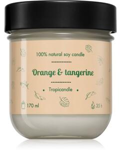 Tropicandle Orange & Tangerine vonná sviečka 170 ml