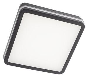 REDO Smart TUYA 90289 ISOLA exteriérové stropné svietidlo SMD LED 24W 2120lm 3000/4000/6500K IP54 tmavošedá