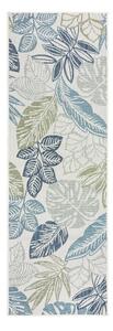Zeleno-modrý vnútorný a vonkajší koberec 80x230 cm Bella Leaf – Flair Rugs
