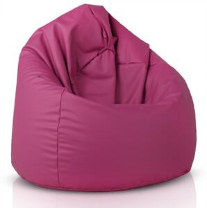 Zdravsi-spanok Sedací vak BAG Sako XXL Ekokoža ekokoža: 16. Fuchsiová