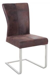 Jedálenská stolička SAMSSON - hnedá