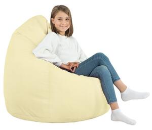 Sedací vak BAG Sako XL Ekokoža Farba: 7.Krémový