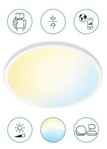Philips Wiz Tunable white 8719514554979 SuperSlim big size stropné svietidlo LED D550mm 32W/3800lm 2700-6500K biela