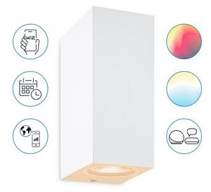 Philips Wiz Colors 8719514554597 Wall light nástenné svietidlo 2xGU10 2x5W/345lm 2200-6500K+RGB biela