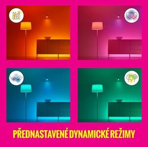 Philips Wiz Colors 8719514554535 IMAGEO stropné bodové svietidlo/spot 3xGU10 3x5W/345lm 2200-6500K+RGB čierna