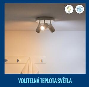 Philips Wiz Colors 8719514554535 IMAGEO stropné bodové svietidlo/spot 3xGU10 3x5W/345lm 2200-6500K+RGB čierna
