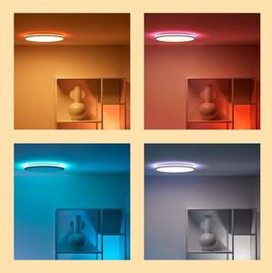 Philips Wiz Tunable white 8719514554290 Rune stropné svietidlo LED D400mm 21W/2100lm 2700-6500K čierna