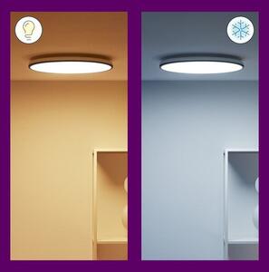 Philips Wiz Tunable white 8719514554290 Rune stropné svietidlo LED D400mm 21W/2100lm 2700-6500K čierna