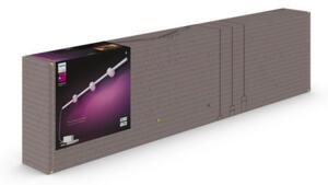 8719514407862 Philips Hue White and Color Ambiance Perifo LED nástenné svietidlo bodové - súprava 15,6W/3x490lm 2000-6500K+RGB biele