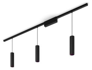 8719514407725 Philips Hue White and Color Ambiance Perifo závesné svietidlo LED - súprava 15,6W/3x490lm 2000-6500K+RGB čierne