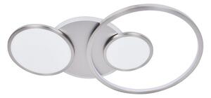 RABALUX 6890 Fulvia stropné svietidlo LED 50W/3200lm 3000K saténová chrómová, biela