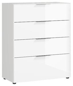 KOMODA, biela, 83/102/42 cm Premium Living - Komody