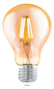 EGLO 110051 LED celosklenená žiarovka E27 Vintage filament A75 4W/32W 350lm 2200K jantárová