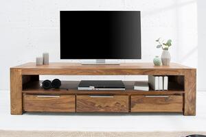TV stolík MAKASSAR 170 cm - prírodná