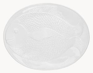 Oválne servírovacie taniere Poisson, 2 ks