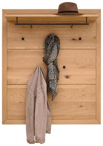 VEŠIAKOVÝ PANEL, farba duba, dub, 99,6/116,6/24 cm Linea Natura - Vešiakové steny