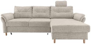 ROHOVÁ SEDAČKA, textil, béžová Livetastic - Sedačky, Online Only