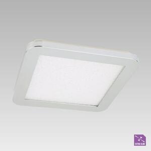 PREZENT 62606 MADRAS stropné svietidlo 300 mm LED/18W4000K,IP44,chróm,krišťálový efekt