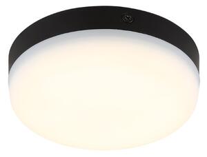 GLOBO 12387-8 MATTHEW stropné svietidlo D120mm LED 8W/570lm 4000K čierna matná, biela