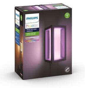 PHILIPS HUE 17459/30/P7 Impress 2x8W/1200lm RGB exteriérové nástenné svietidlo