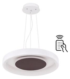 GLOBO 48398-40H GOFFI stmievateľné závesné svietidlo LED 40W/2400lm 3000-6000K IP20 biela s diaľkovým ovládaním