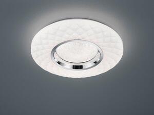 TRIO reality R62720101 Magnolia Stropné svietidlo 390mm LED 1X22W/2200lm 3000 - 5500K Biela + diaľkový ovládač, starlight efekt