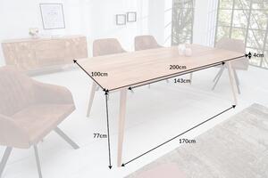 Jedálenský stôl MYSTIKA 200 cm - prírodná