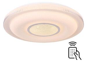 GLOBO SMART LIGHT 48007FSH-30 MAGNIFIQUE stropné LED svietidlo 500 mm 30W/2300lm 3000-6500K IP20 biela s diaľkovým ovládaním, starlight efekt