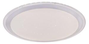 GLOBO SMART LIGHT 41354-30SH CARRY stmievateľné stropné LED svietidlo 530 mm 30W/1500lm 3000-6000K IP20 biela s diaľkovým ovládaním, starlight efekt