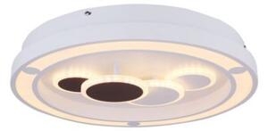 GLOBO 48405-50 KOLLI stmievateľné stropné LED svietidlo 480 mm 50W/2300lm 3000-4000-6000K IP20 biela s diaľkovým ovládaním