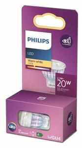 Philips 8718699774059 LEDClassic žiarovka 2,3W/20W 200lm MR11 GU4 2700K 12V AC