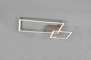 TRIO Reality R62642407 PADELLA stropné svietidlo SMD LED 25W/3000lm 4000K matný nikel, switchdimmer, otočné ramená