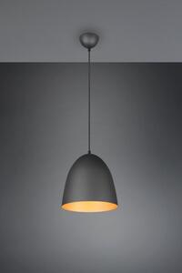 TRIO Reality R30661080 TILDA závesné svietidlo D250mm 1xE27 čierna-zlatá