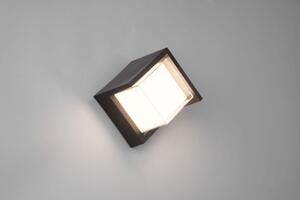 TRIO Reality R27026132 PUNO exteriérové nástenné svietidlo SMD LED 8W/800lm 3000K IP54 čierna matná, biela