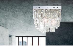 GLOBO 68594-6A CLEO krištáľové stropné svietidlo LED 3W/250lm 4000K chróm