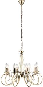 GLOBO 69003-8 TRUNCATUS závesné svietidlo/luster D550mm 8xE14 antická mosadz