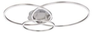 GLOBO 67220-40R MUNNI stropné svietidlo LED 40W/1770lm 3000K matný nikel, opál