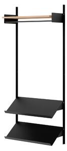 NEW WORKS Policová zostava Wardrobe 1, Oak / Black