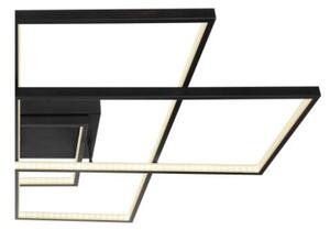 GLOBO 67227-100B GABRIEL stropné svietidlo LED 100W/2100lm 3000-4500-6000K čierna, opál, stmievateľné, diaľkové ovládanie